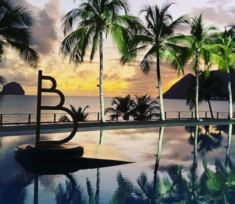 Appartement Terrasse Vue Mer Et Piscine Le Diamant Eksteriør bilde