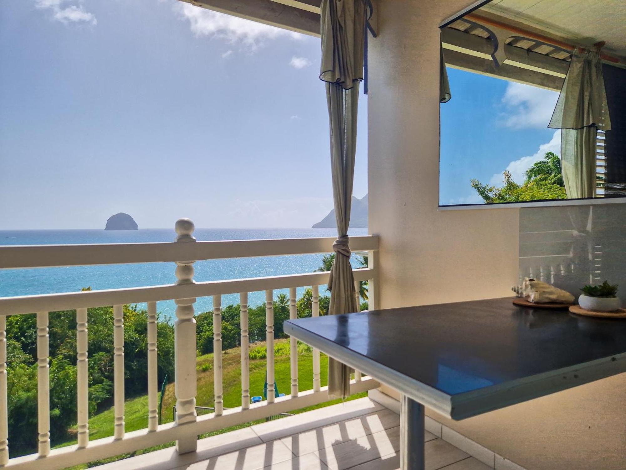 Appartement Terrasse Vue Mer Et Piscine Le Diamant Eksteriør bilde