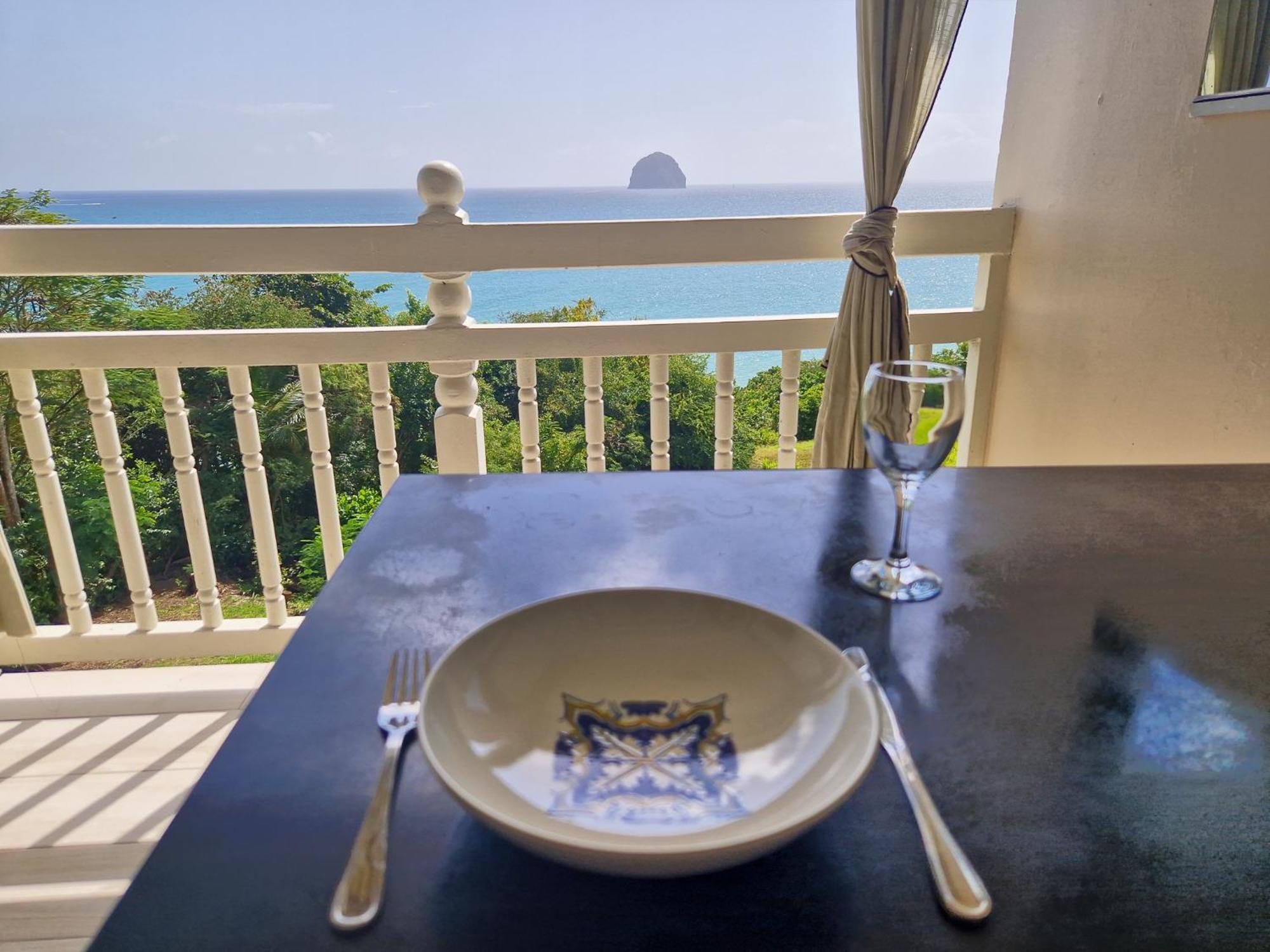 Appartement Terrasse Vue Mer Et Piscine Le Diamant Eksteriør bilde